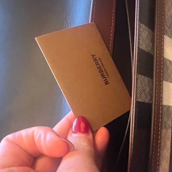 Burberry Note Bag - Dark Birch Brown - Picture 3 of 7